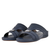 Mens Patterned Strap Arabic Sandals Navy