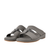 Mens Textured Buckle Detail Sandals Grey