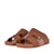 Mens Dual Textured Strap Sandals