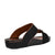 Mens Dual Textured Strap Arabic Sandals