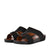 Mens Dual Textured Strap Arabic Sandals