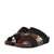 Mens  Dual Textured Strap Sandals