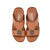 Mens Buckle Embellishment Arabic Slipper