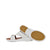 Mens Ferrini Arabic Sandals White