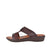 Mens Ferrini Slip-On Arabic Sandals Maroon