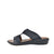 Mens Ferrini Slip-On Arabic Sandals Navy