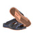 Mens Textured Arabic Sandal Navy