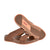 Mens  Stylish Brown Arabic Sandals