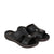 Mens Patterned Strap Arabic Sandals Black