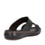 Mens Patterned Strap Arabic Sandals Black