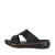 Mens Patterned Strap Arabic Sandals Black