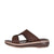 Mens Patterned Strap Arabic Sandals Brown