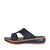 Mens Patterned Strap Arabic Sandals Navy