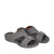 Mens Patterned Strap Sandals Grey