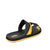 Mens Lightweight Triple Strap Slipper