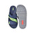 Mens Lightweight Triple Strap Slipper