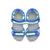 Kids Stitch Art Dual-Strap Sandals