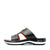 Egoss Mens Black Arabic sandals Side View