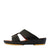 Faraj Fashion Mens Black Arabic Sandals Side View