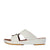 Faraj Fashion Mens White Arabic Sandals Side View