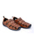 Ferrini Mens Brown Sandal Angle View