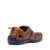 Ferrini Mens Brown Sandal Back View