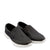 Freeze Mens Black Slip On Walking Shoes Angle View