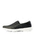 Freeze Mens Black Slip On Walking Shoes Side View