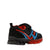 Happy Kids Kids Black Red Motion Lights Sneakers Back View