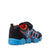 Happy Kids Kids Black Red Sneakers Back View