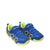 Happy Kids Kids Blue Orange Sneakers Angle View