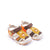 Happy Kids Kids Brown Orange Fisherman-Style Sandals Angle View