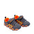 Happy kids Kids Grey Orange motion lights Shoes Angle View