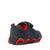 Happy Kids Kids Grey Red motion light Sneakers Back View