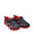 Happy Kids Kids Grey Red Sneakers Angle View