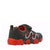 Happy Kids Kids Grey Red Sneakers Back View