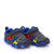 Happy kids Kids Grey Royal Blue Motion Lights Sneakers Angle View