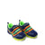 Happy Kids Kids Navy Green Motion Lights Sneakers Angle View