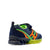 Happy Kids Kids Navy Green Motion Lights Sneakers Back View