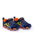 Happy kids Kids Navy Orange Motion Lights Sneakers Angle View