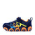 Happy kids Kids Navy Orange Motion Lights Sneakers Side View