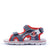 Happy kids Kids Navy Red Triple-Strap Sandals Side View