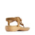 Memory Kids Camel Girls Toe Post Sandals Back View