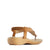 Memory Kids Camel Girls Toe Post Sandals Back View