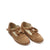 Memory Kids Khaki Girls Buckle Sandals Angle View