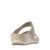 Memory Womens Offwhite Wedge Sandals Back View