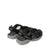 Outlander Mens Black Green Sandals Back View