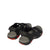 Outlander Mens Black Red Sandals Back View