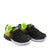 Rocky Sports Kids Green Black Sports Shoes Angle View