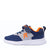 Rocky Sports Kids Navy Grey Sneakers Side View